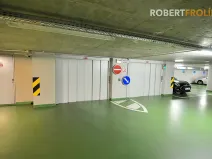 Pronájem garážového stání, Praha - Bubeneč, Jilemnického, 12 m2