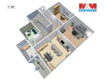 Prodej rodinného domu, Praha - Kyje, Borská, 116 m2