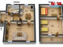 Prodej rodinného domu, Zruč nad Sázavou, Ke Ctiborkám, 65 m2