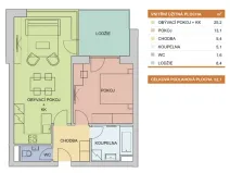 Pronájem bytu 2+kk, Olomouc - Řepčín, Aloise Rašína, 53 m2