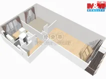 Pronájem bytu 2+1, Česká Lípa, Antonína Sovy, 50 m2