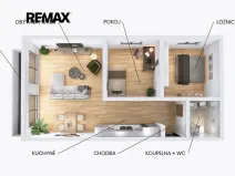 Prodej bytu 3+kk, Velké Meziříčí, Čechova, 63 m2
