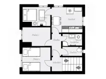 Prodej bytu 3+1, České Budějovice, Ant. Slavíčka, 64 m2