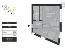 Prodej bytu 2+kk, Brno, Elišky Přemyslovny, 42 m2