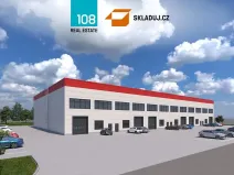 Pronájem skladu, Újezdeček, Hudcovská, 950 m2