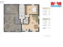 Prodej bytu 2+kk, Opočno, Nádražní, 47 m2