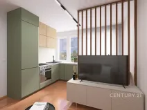 Prodej bytu 1+kk, Praha - Stodůlky, Na Výrovně, 39 m2