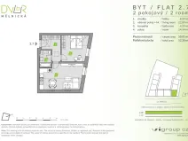 Prodej bytu 2+kk, Brandýs nad Labem-Stará Boleslav - Stará Boleslav, Mělnická, 50 m2