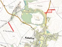 Prodej pole, Kobeřice, 24456 m2