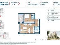 Prodej bytu 2+kk, Praha - Karlín, Sokolova, 55 m2