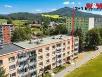Pronájem bytu 3+1, Cvikov - Cvikov II, Sídliště, 62 m2
