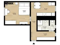 Pronájem bytu 1+1, Borohrádek, Havlíčkova, 44 m2