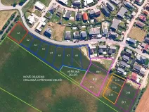 Prodej pozemku pro bydlení, Hrušovany u Brna, Pod Střediskem, 1230 m2