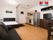 Pronájem bytu 1+kk, Praha - Letňany, Pavla Beneše, 40 m2