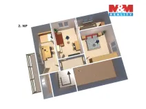 Prodej rodinného domu, Kamýk nad Vltavou, 120 m2
