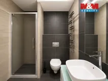 Prodej bytu 1+kk, Karlovy Vary - Drahovice, Mattoniho nábřeží, 45 m2