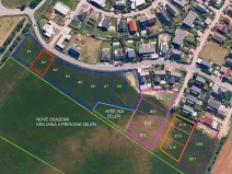 Prodej pozemku pro bydlení, Hrušovany u Brna, Pod Střediskem, 741 m2