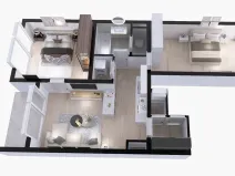 Pronájem bytu 3+kk, Hradec Králové - Věkoše, Věkošská, 74 m2
