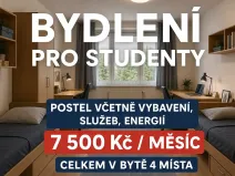 Pronájem bytu 2+1, Brno, Chládkova, 62 m2