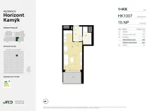 Prodej bytu 1+kk, Praha - Kamýk, Smotlachova, 32 m2