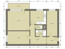 Prodej bytu 3+1, Brno, Velkopavlovická, 70 m2