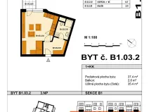 Prodej bytu 1+kk, Praha - Černý Most, Dobrovolného, 36 m2