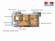 Pronájem bytu 2+1, Dobřany, Loudů, 65 m2