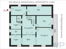 Prodej rodinného domu, Malá Morávka, 220 m2