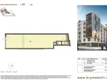 Prodej obchodního prostoru, Praha - Vršovice, Krymská, 181 m2