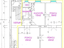Pronájem bytu 3+1, Brno, Srbská, 89 m2