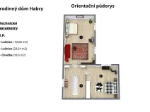 Prodej rodinného domu, Habry, Pražská, 150 m2