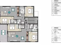 Prodej bytu 3+kk, Mandre, Chorvatsko, 70 m2