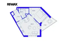 Pronájem bytu 2+kk, Praha - Strašnice, Ramonova, 50 m2