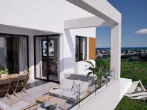 Prodej bytu 1+1, Deryneia, Kypr, 50 m2