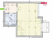 Prodej bytu 1+kk, Praha - Letňany, Pavla Beneše, 40 m2