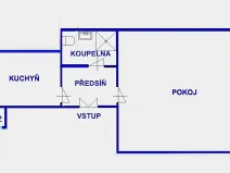 Pronájem bytu 1+1, Brno, Jana Uhra, 45 m2