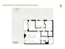 Prodej bytu 4+kk, Praha - Dolní Chabry, Dvořákova, 101 m2