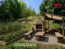 Prodej zahrady, Zlín - Příluky, 601 m2