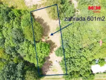 Prodej zahrady, Zlín - Příluky, 601 m2