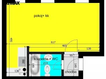 Prodej bytu 1+kk, Kolín, Roháčova, 29 m2