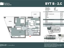 Prodej bytu 3+kk, Velká Bystřice, 88 m2