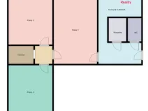 Pronájem bytu 3+1, Orlová - Lutyně, Osvobození, 74 m2