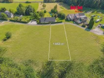 Prodej pozemku pro bydlení, Mostek, 1660 m2