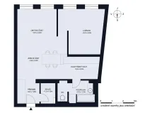 Prodej bytu 2+kk, České Budějovice, B. Smetany, 56 m2