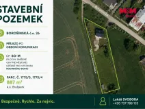 Prodej pozemku pro bydlení, Brušperk, Borošínská, 887 m2