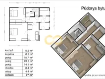 Prodej rodinného domu, Řehlovice, 77 m2