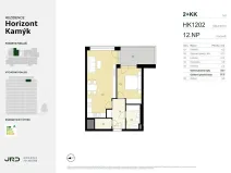 Prodej bytu 2+kk, Praha - Kamýk, Smotlachova, 53 m2