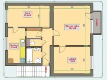 Prodej bytu 3+1, Police nad Metují, Ostašská, 65 m2
