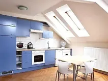 Pronájem bytu 1+kk, Praha - Vinohrady, Varšavská, 46 m2