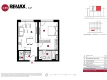 Prodej bytu 2+kk, Praha - Karlín, Sokolovská, 59 m2